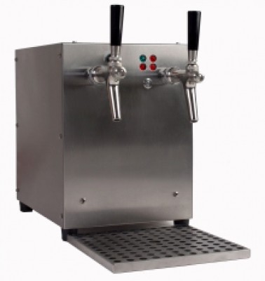 Glühwein-Durchlauferhitzer Edelstahl 6 kW 2-leitig elektrische Pumpe
