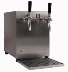 Glühwein-Durchlauferhitzer Edelstahl 6 kW 2-leitig...