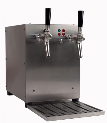 Glühwein-Durchlauferhitzer Edelstahl 6 kW - 2-leitig Luftkompressor