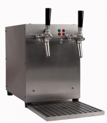 Glühwein-Durchlauferhitzer Edelstahl 6 kW - 2-leitig...