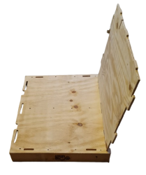 Glühwein-Durchlauferhitzer Fass Holz 6 kW - 2-leitig elektrische Pumpe