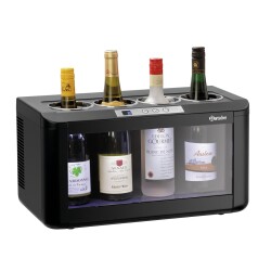 Weinkühler für 4 Flaschen mit LED Beleuchtung...