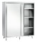 Edelstahl Hochschrank mit Schiebetüren B 1600 x T 700 mm