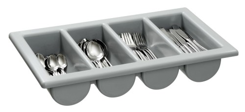 Besteckkasten 1/1 GN Polypropylen 4 Fächer