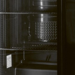 Getränkekühlschrank mit Glastür & Display CD 400 D BLACK