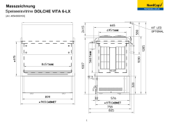 Speiseeisvitrine DOLCE VITA 6-LX
