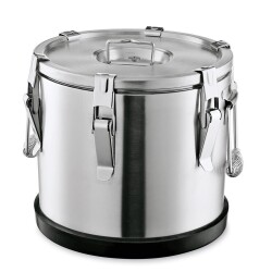 Edelstahl Thermotransportbehälter 10 Liter -...