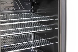 Glastürkühlschrank schwarz K 140G