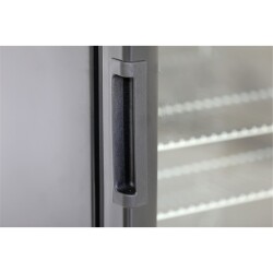 Glastürkühlschrank schwarz K 140G