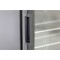 Glastürkühlschrank schwarz K 140G