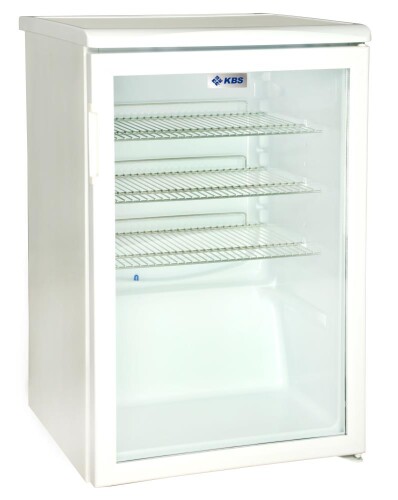 Kühlschrank mit Glastür K 140G weiß
