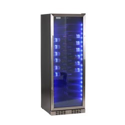 Weinkühlschrank mit Glastür 1 Temperaturzone Vino 500