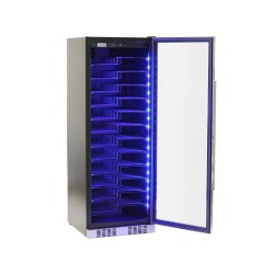 Weinkühlschrank mit Glastür 1 Temperaturzone Vino 500