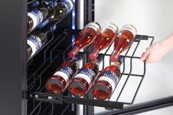 Weinkühlschrank mit Glastür 1 Temperaturzone Vino 500