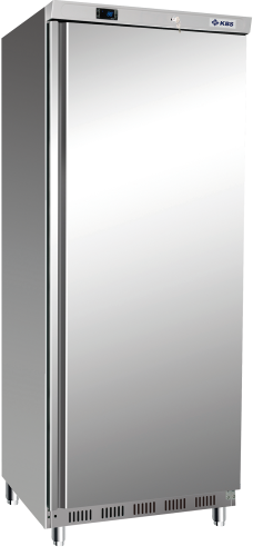 Edelstahl Gastro-Kühlschrank GN 2/1 702 U CHR