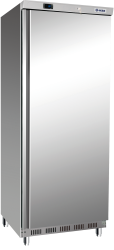 Edelstahl Gastro-Kühlschrank GN 2/1 702 U CHR