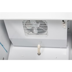 Edelstahl Gastro-Kühlschrank GN 2/1 702 U CHR
