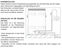 Nudelmaschine NM 35 Produktionsleistung 13kg/h