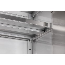 Geschirrschrank mit 2 Drehtüren B 100cm H 150cm