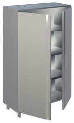 Geschirrschrank mit 2 Drehtüren B 100cm H 150cm