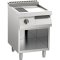 Elektro-Grillplatte 2/3 glatt 1/3 gerillt verchromt 1 HZ