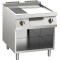 Elektro-Grillplatte 2/3 glatt 1/3 gerillt verchromt 2 HZ
