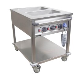 Bain Marie Trolley 2 x 1/1 GN Modell BT-2