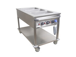 Bain Marie Trolley 3 x 1/1 GN Modell BT-3