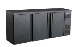 Barkühler schwarz 3-türig Modell BC3100