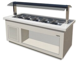 Salatbar Premium Line SB-K170 weiß