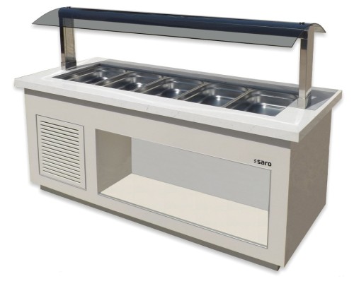 Salatbar Premium Line SB-K230 weiß