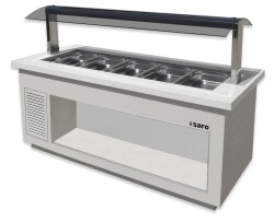 Heißes Buffet Premium Line SB-H130 weiß
