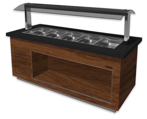 Heißes Buffet Premium Line SB-H230 braun/schwarz