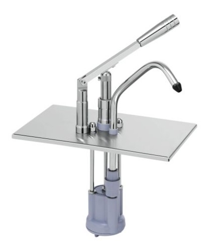 Edelstahl 1/4 GN Deckel mit Pumpendispenser