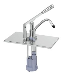 Edelstahl 1/4 GN Deckel mit Pumpendispenser