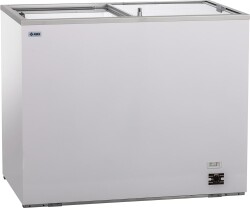 Eiscreme Impuls-Tiefkühltruhe D 400 mit Glasdeckel