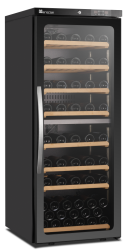 Weinkühlschrank mit Glastür 2 Zonen CV 350 PV 2T