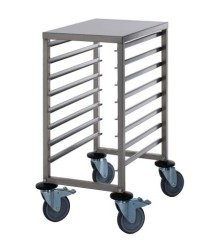 Tischwagen TW8  für Behälter 8 x 1/1 GN + 1/2 GN