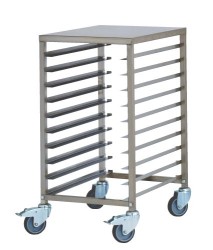 Regalwagen Modell TW60/40L Längseinschub 10 x 600/400