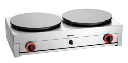 GAS Doppel Crêpe-Backgerät 2CP400G