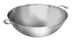 Wokpfanne W510F aus Edelstahl