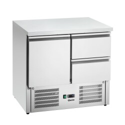 Mini-Kühltisch 900T1S2 mit 1 Tür & 2...