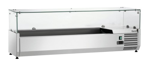 Kühlaufsatz 6 x 1/4 GN GL4-1401 mit Glasaufbau
