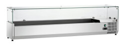 Kühlaufsatz 8 x 1/4 GN GL4-1801 mit Glasaufbau