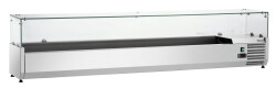 Kühlaufsatz 10 x 1/4 GN GL4-2001 mit Glasaufbau