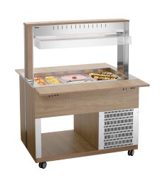 Buffetwagen kalt 3 x GN 1/1 Ulme K3110-200U