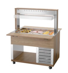 Buffetwagen kalt 3 x GN 1/1 Ulme K3110-200U
