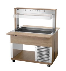 Buffetwagen kalt 3 x GN 1/1 Ulme K3110-200U