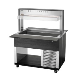 Buffetwagen kalt 3 x GN 1/1 Anthrazit K3110-200A