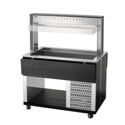 Buffetwagen kalt 3 x GN 1/1 Anthrazit K3110-200A